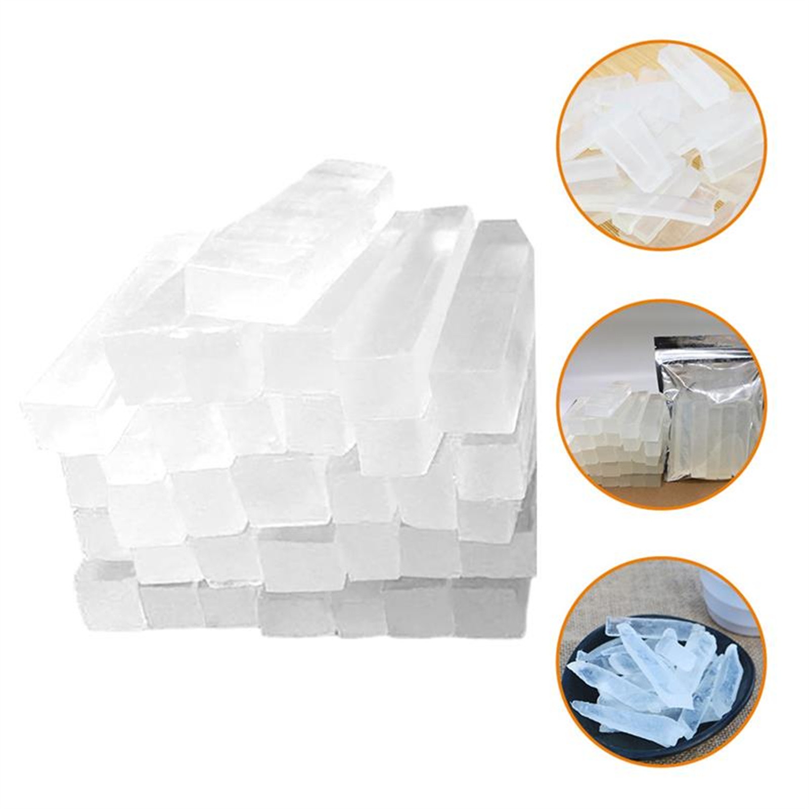 Soap Making Kit For Beginners - 250G Bag Clear Glycerin Hand Soaps