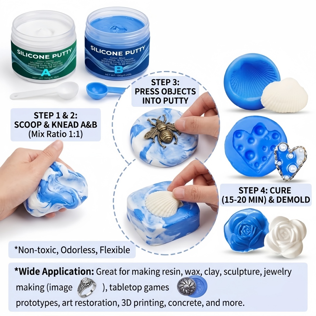 Silicone Putty Mold Making Sup - Soap Making Instructions ulasan dan harga