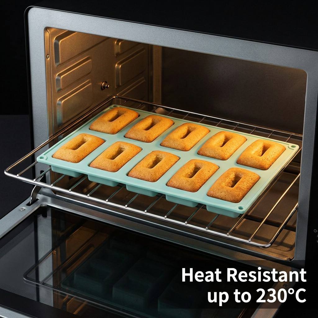 Non-stick 10-Hole Rectangle Si - Soap Making Instructions ulasan dan harga