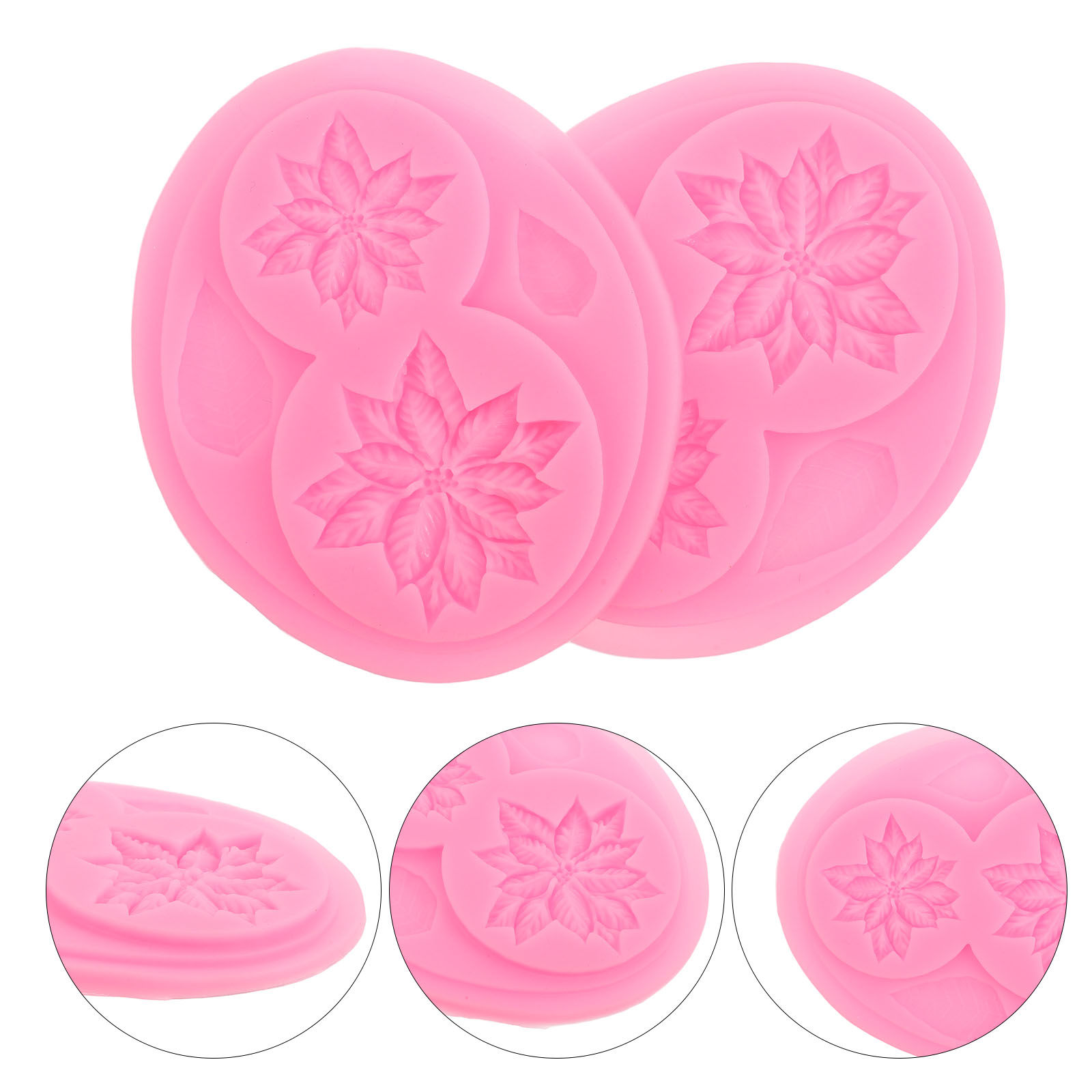 2Pcs Floral Silicone Molds for - Soap Making Ins ulasan dan harga