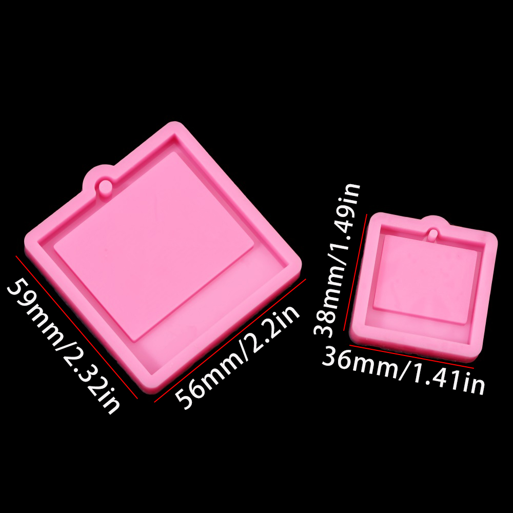 Photo Frame Epoxy Resin Keycha - Soap Making Instructions ulasan dan harga