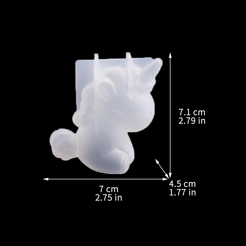 3D Geometric Silicone Unicorn  - Soap Making Instructions ulasan dan harga