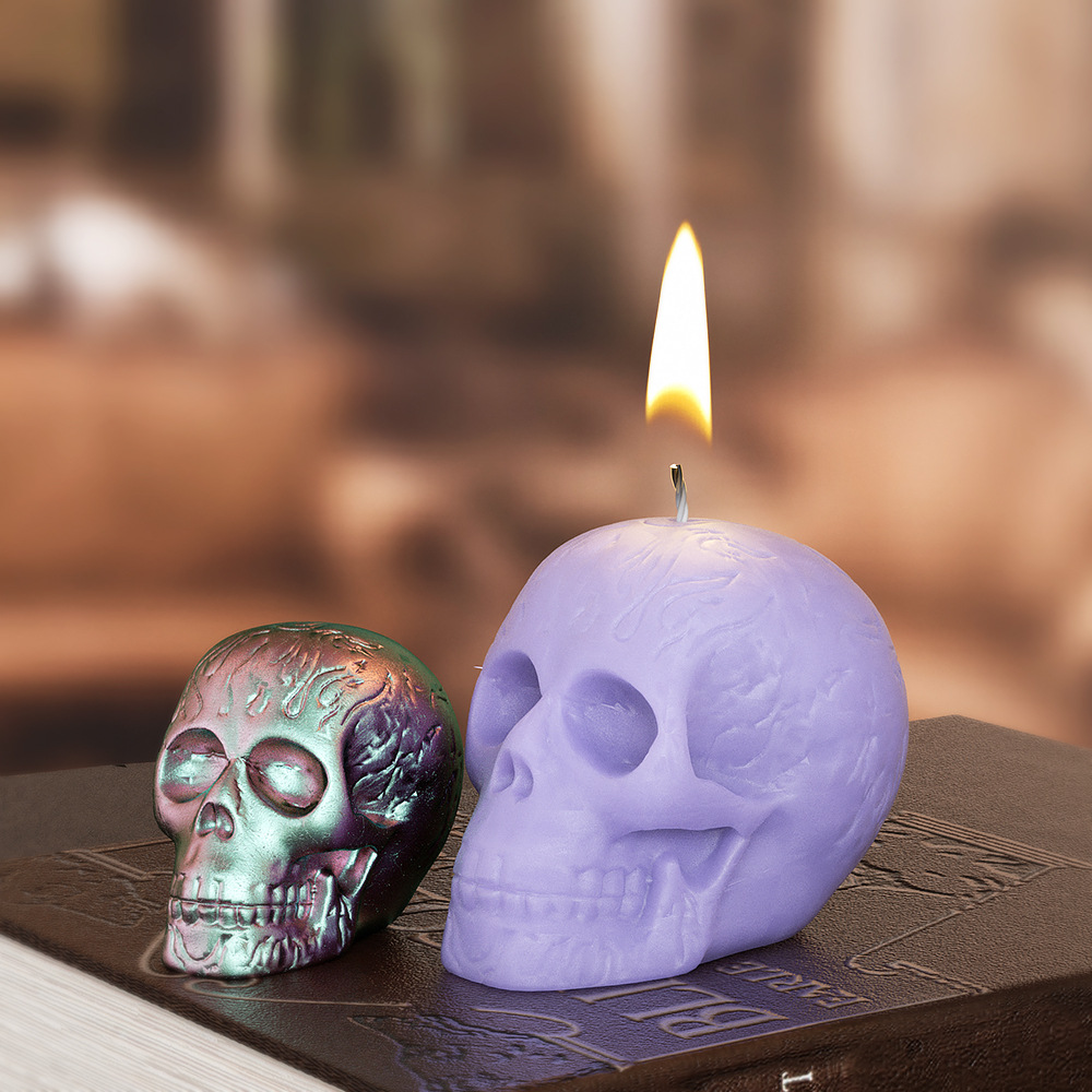Multi Size Skull Head Silicone - Soap Making Gifts ulasan dan harga