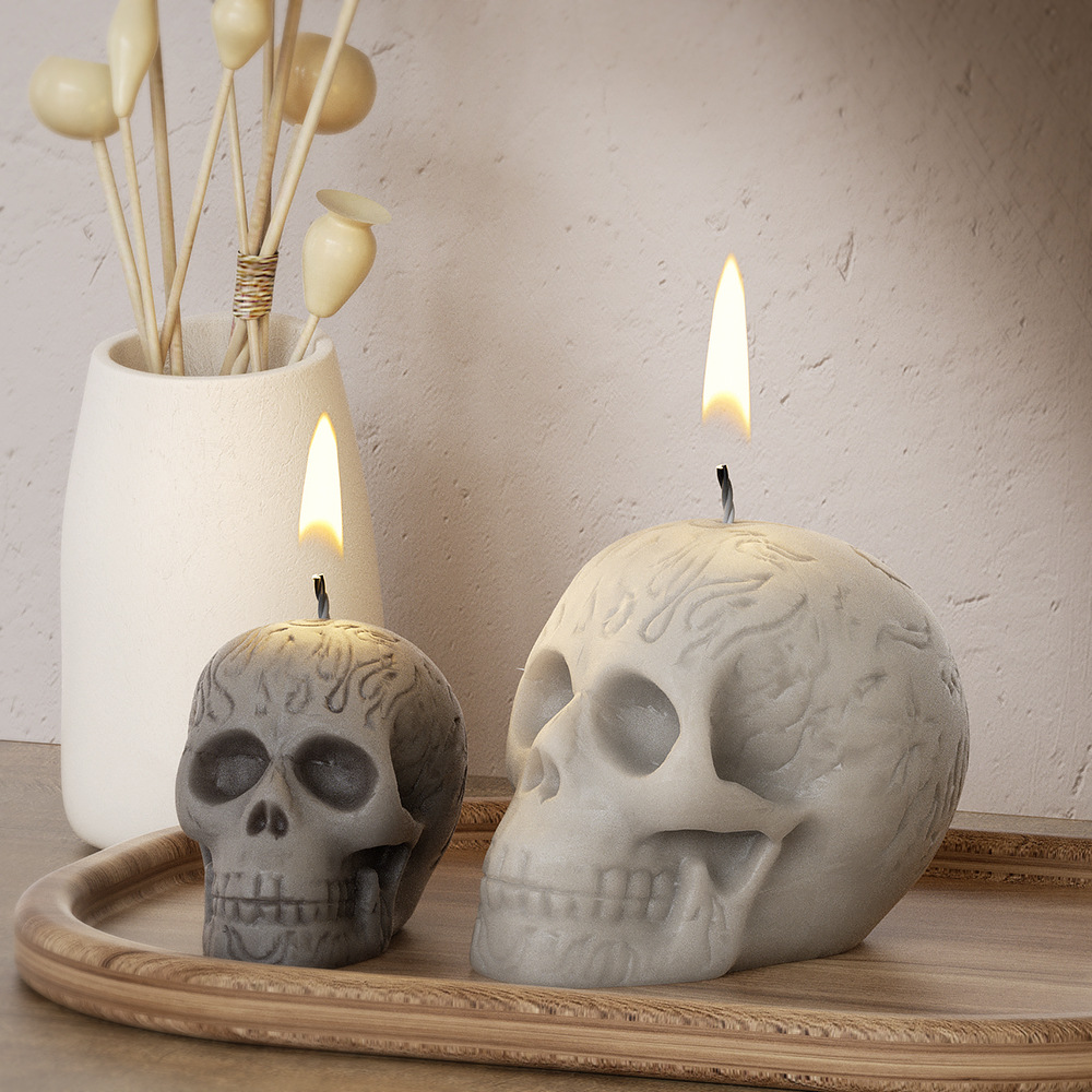 Multi Size Skull Head Silicone - Soap Making Gifts ulasan dan harga