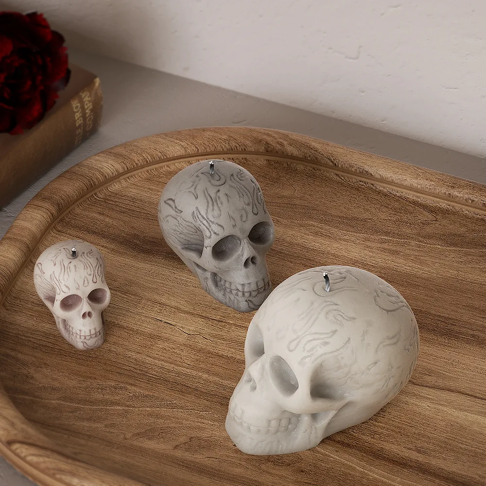 Multi Size Skull Head Silicone - Soap Making Gifts ulasan dan harga
