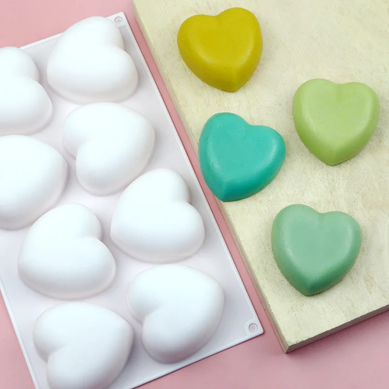 Love Heart Silicone Soap Mold  - Soap Making Instructions ulasan dan harga