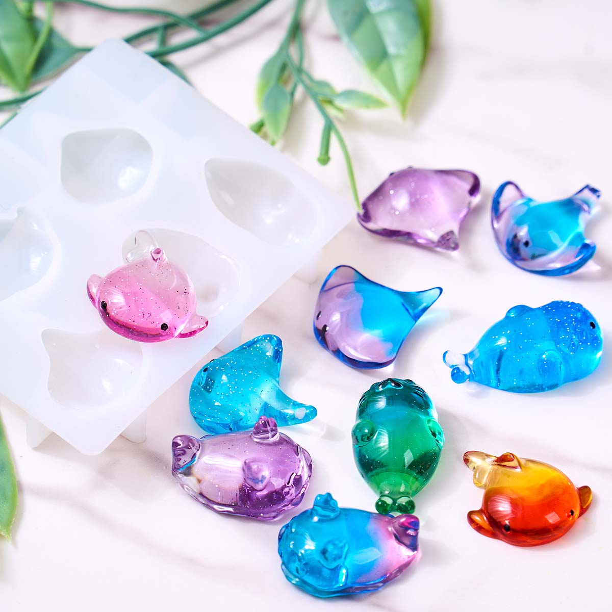 3D Healing Kawaii Manta Ray Wh - Soap Making Gifts ulasan dan harga