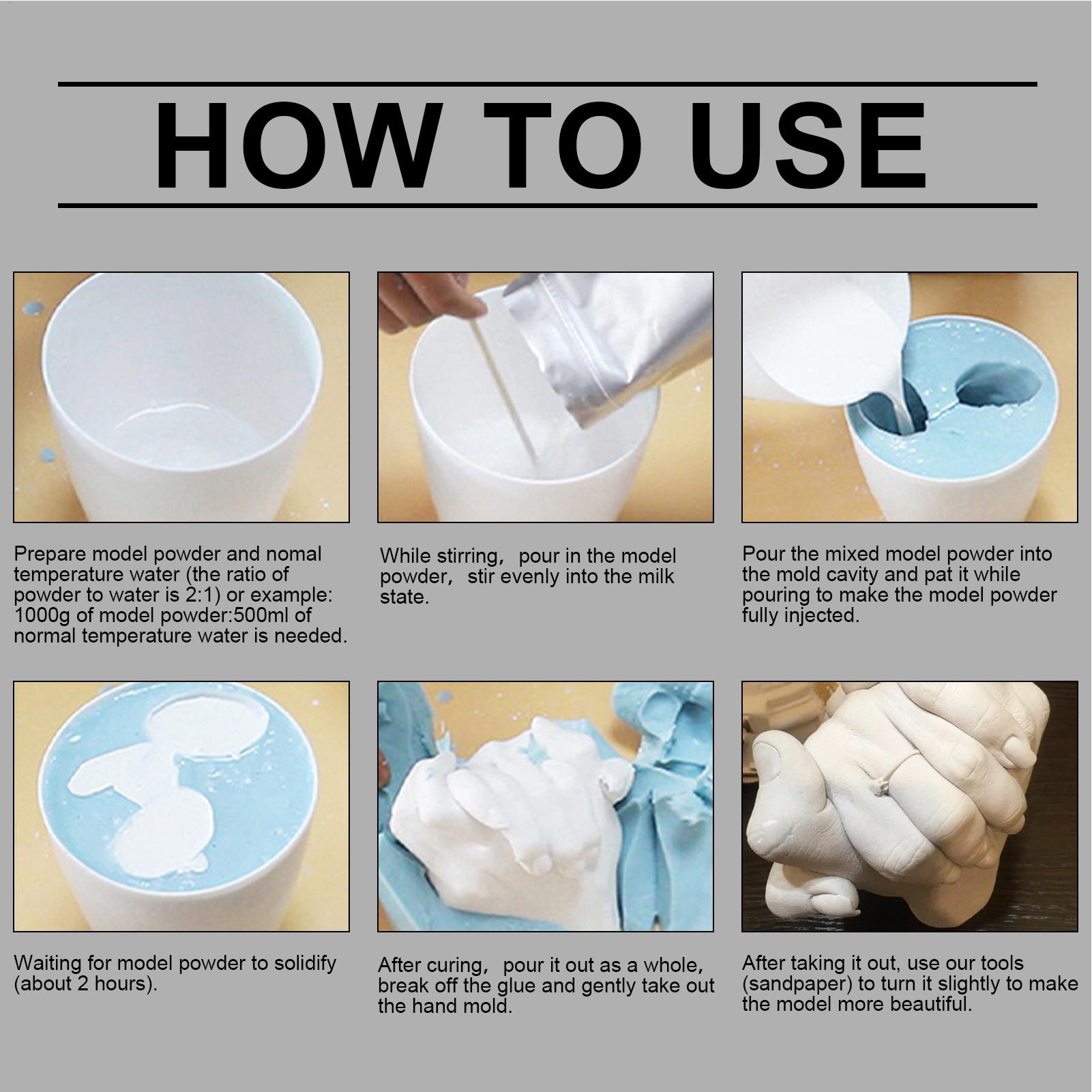 Baby Hand And Foot Casting Kit - Soap Making Ins ulasan dan harga