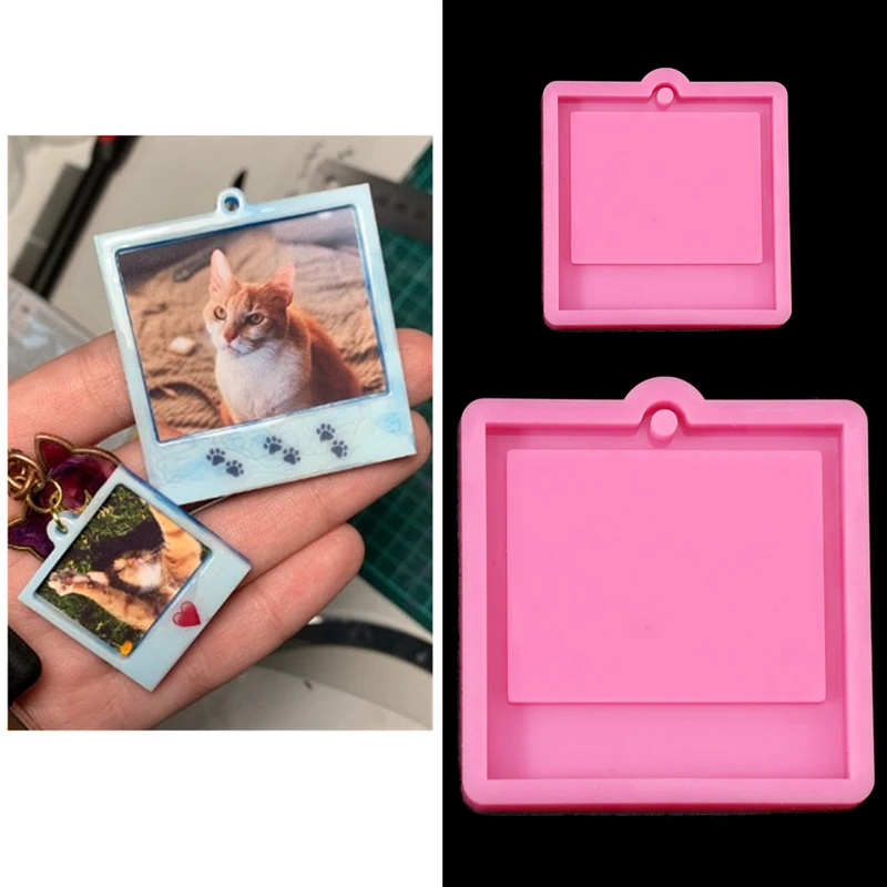 Photo Frame Epoxy Resin Keycha - Soap Making Instructions ulasan dan harga